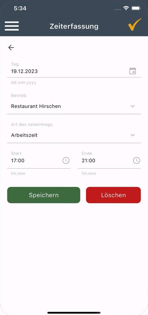 CorrectTime screenshot 2