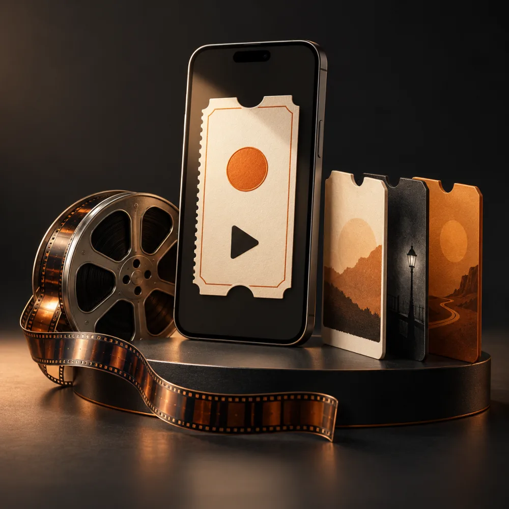 Concept illustration of sealed film discovery for Sealed Reel.