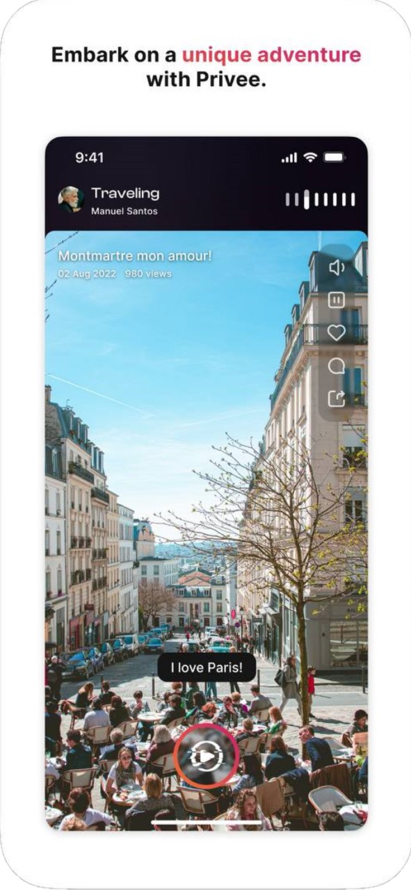 Privee screenshot 1